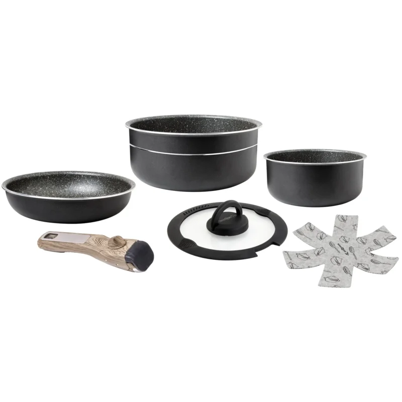 Topfset Pirate Spacemaster Mini Aluminium, 6-teilig