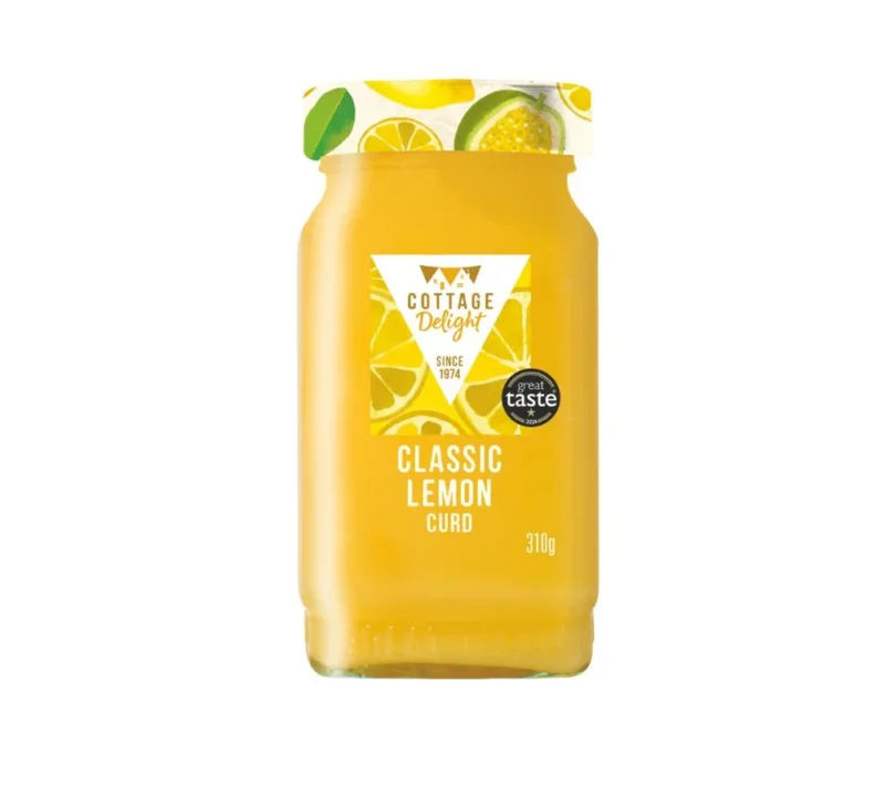Classic Lemon Curd von Cottage Delight online bestellen – fruchtige Zitronencreme für Scones & Desserts