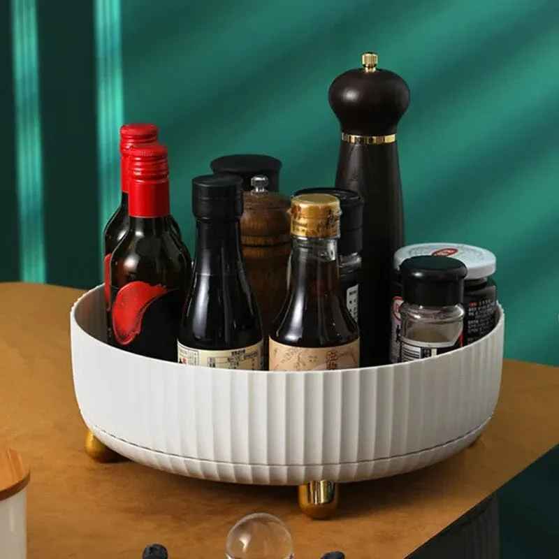 360° Drehbarer Organizer für Flaschen und Dosen