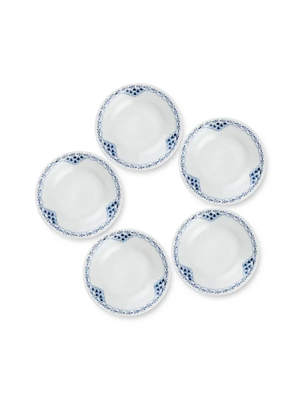 Royal Copenhagen Prinzessin, 5 Stk Teller 11 cm