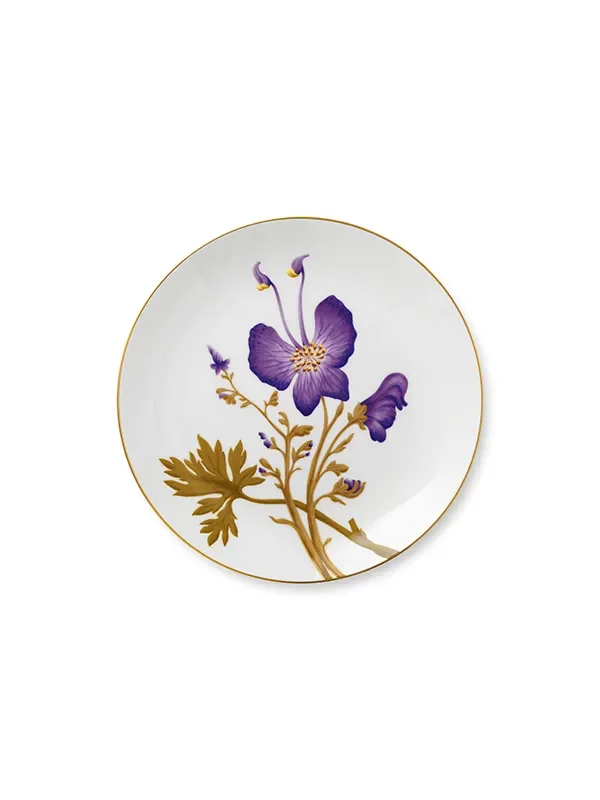 Royal Copenhagen Flora Teller 27 cm, Stiefmütterchen