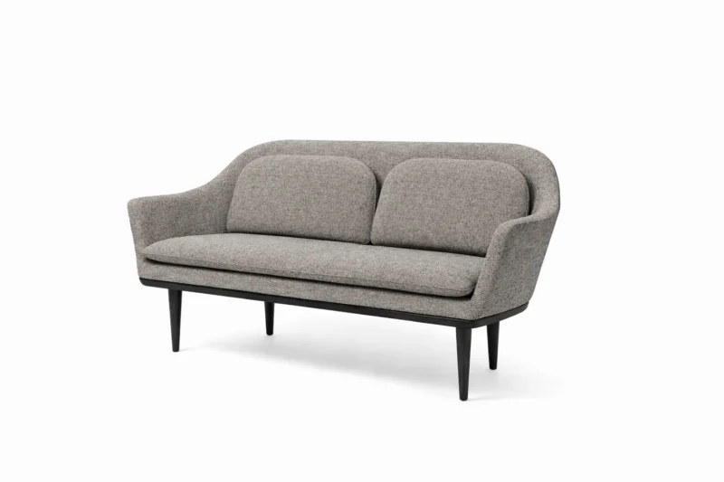 Lunar Sofa, Onyx Eiche, Melange Nap 111 HR von Stellar Works