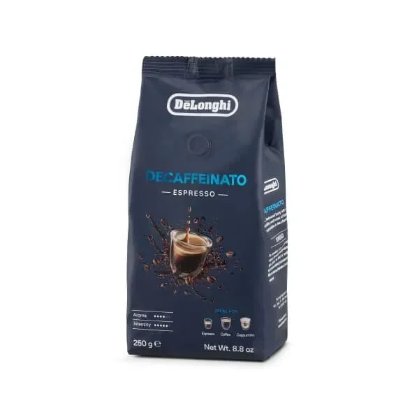 DeLonghi Café en grano Descafeinado 50% Arábica, 50 % Robusta. 250 gr DLSC603 AS00000174