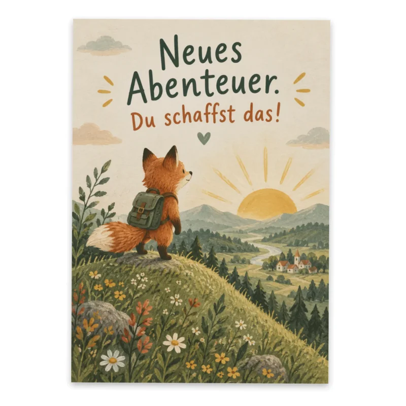 Postkarte Fuchs Rucksack Design|p:2012545|h:2df71e01fd6cf2591637a5ba10b0f6c7