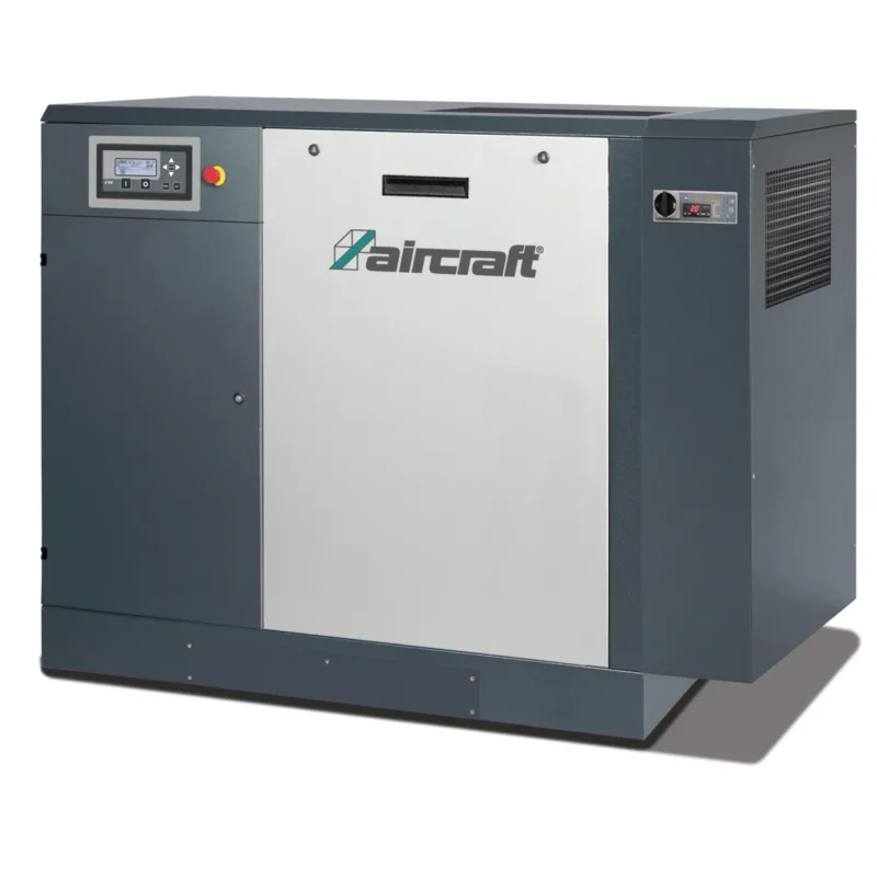 Produktbild von Schraubenkompressor mit Rippenbandriemenantrieb (Bodeninstallation mit Kältetrockner) A-Plus 38-13 K