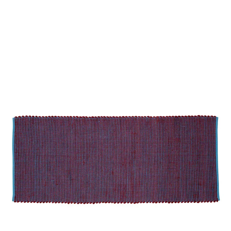 Hübsch Kawa Runner Burgund/Blau