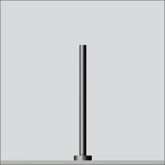 BEGA 70793 Lichtmast ohne Leuchte