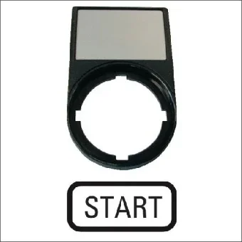 EATON 216495 Tekstschilddrager Drucktaster/signaallamp 30 mm