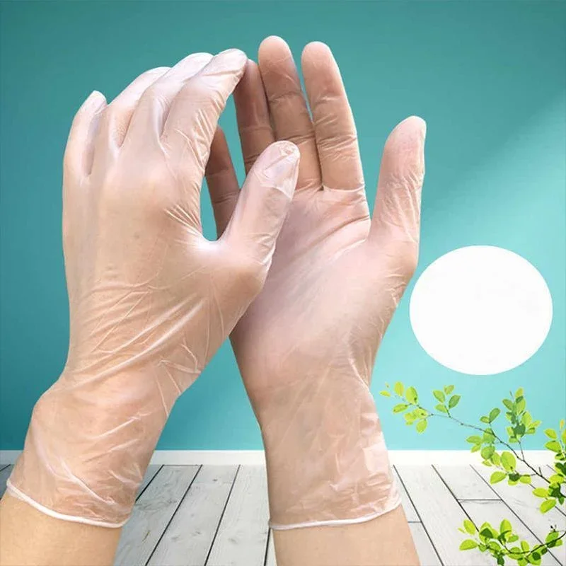 Einweg-PVC-Handschuhe mit antistatischem Schutz (50 Paare)