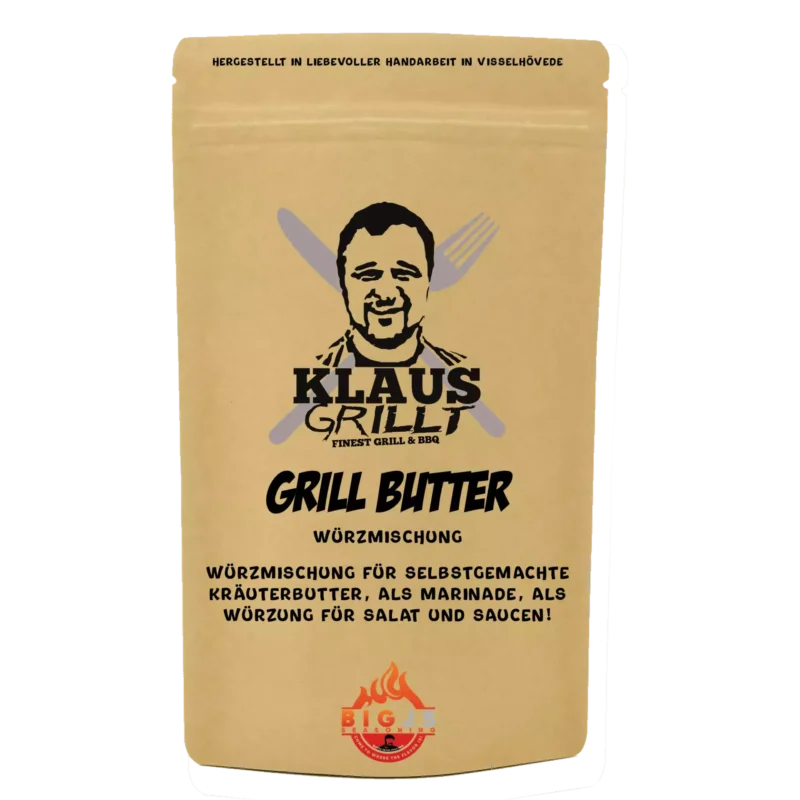 KLaus Grillt Grill(t)butter Gewürzmischung 120g Beutel
