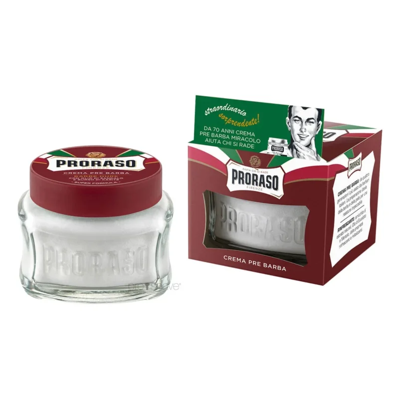 Pre-Shave Creme - Nourishing, Sandelholzöl und Shea Butter, 100 ml.