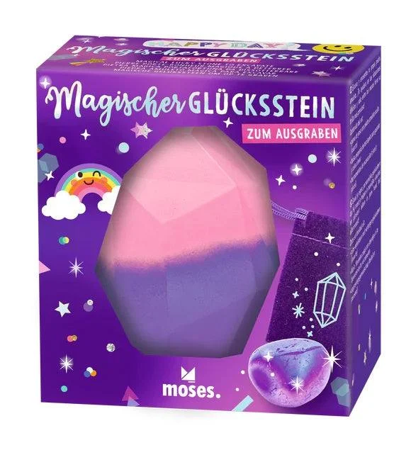 Happy Day Magische Glückssteine Pink/Violett