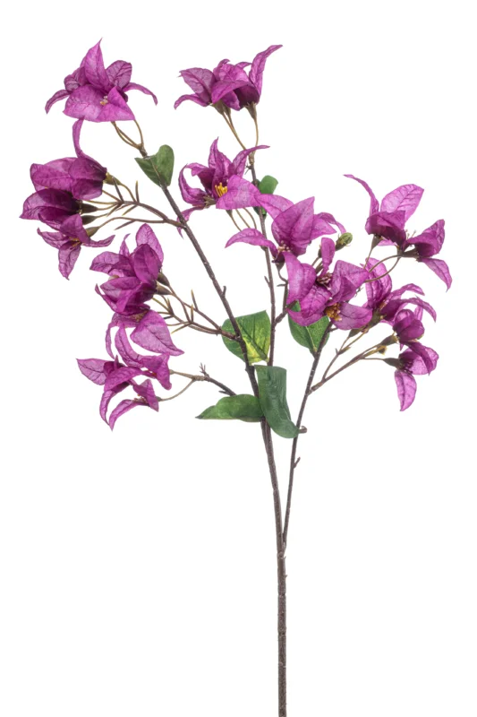 Bougainvillea künstlich 68 cm - 1 Zweig - Lila