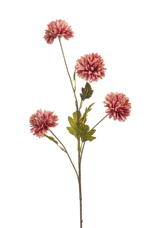 Chrysantheme künstlich 68 cm - 1 Stiel - Rosa