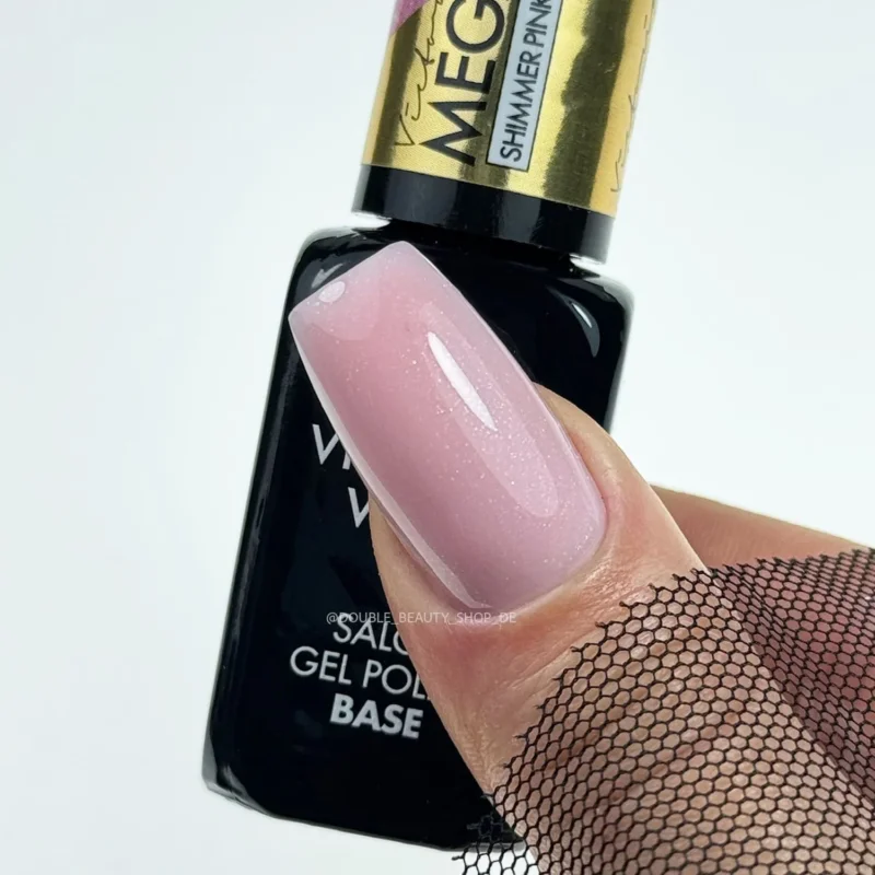 SHIMMER PINK — Mega Base (Rubber Base coat) 8 ml VICTORIA VYNN