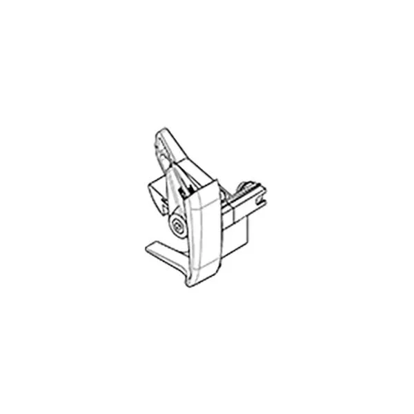 Frontblendenendkappe links für Dometic PW 1500, weiß