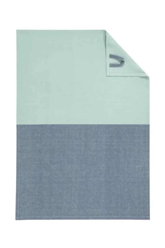 Cawö Geschirrtuch Duo Cuisine 535 nachtblau-mint