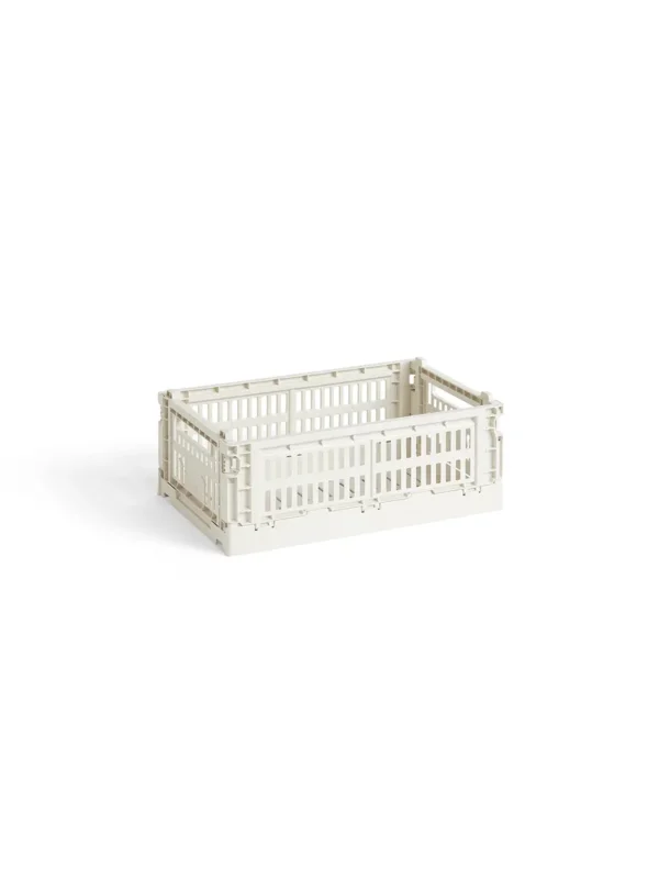 Colour Crate S, off white von HAY