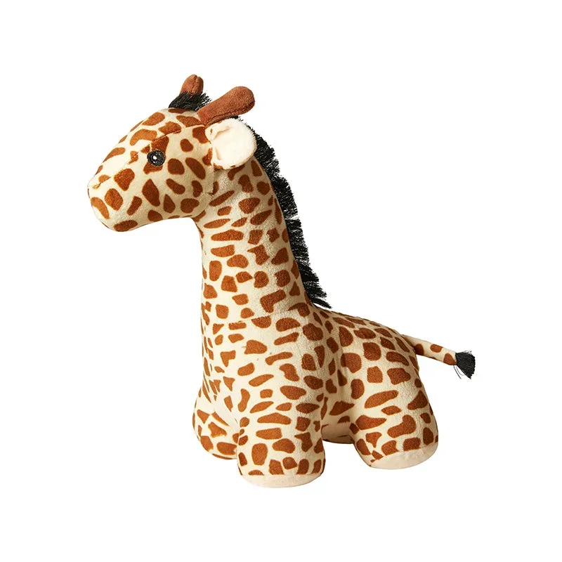 Türstopper Giraffe, H 33 cm, 1,5 kg, Polyester, braun