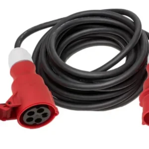 Weingärtner CEE-Verlängerung 5/32A 10m Zuleitung H07RN-F5G4mm², IP44, Stecker&Kupplung