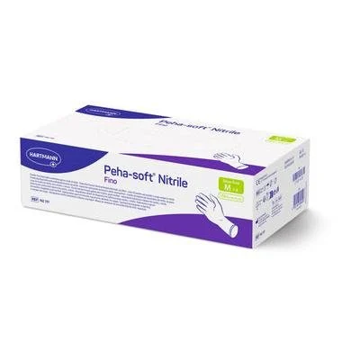 Hartmann Peha-soft nitrile fino Einmalhandschuhe unsteril Größe M | Packung (10 Stück)