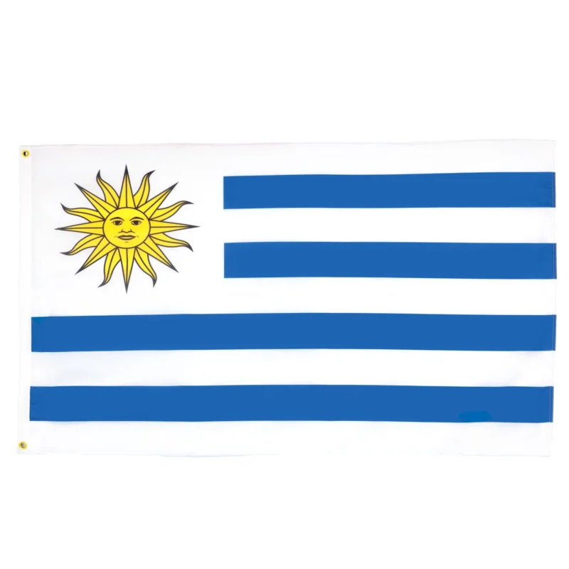 AZ FLAG Flagge Uruguay 90x60 cm Fahne Uruguayische Polyester 100D 2 Ösen