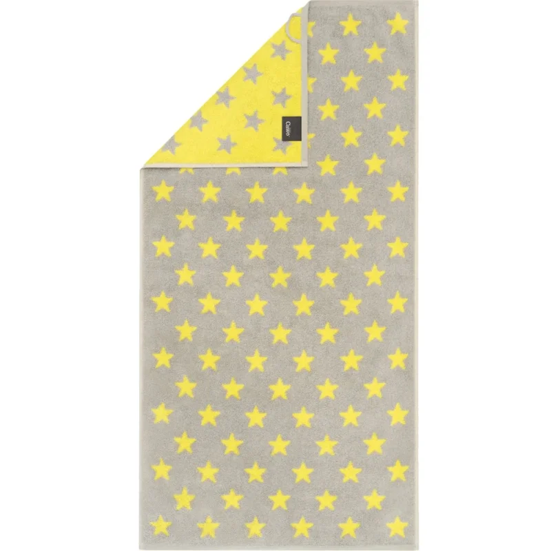 Cawö Handtuch New Stars 6261 platin-lime
