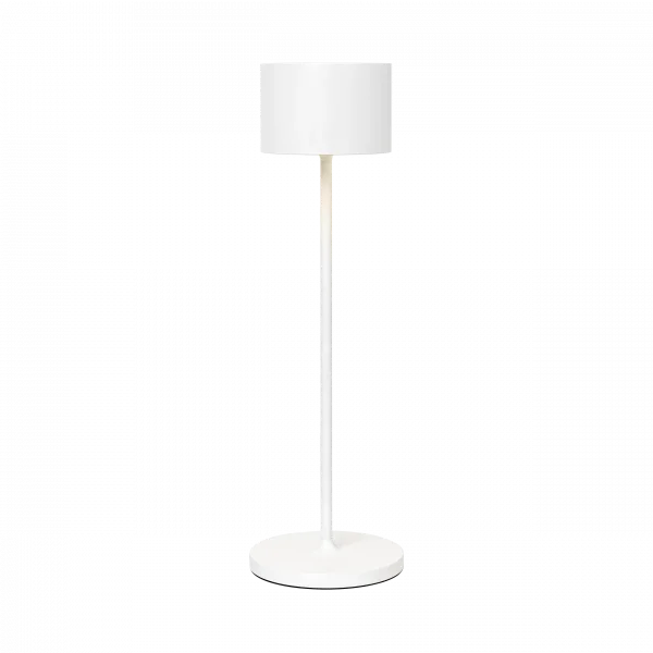 blomus FAROL Akku LED-Tischleuchte – Aluminium, IP54, outdoor