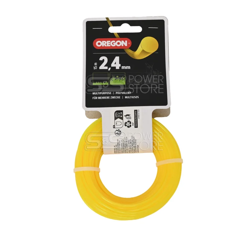 15m Trimmerfaden Oregon Roundline 2,4 mm passend für Stihl FS 38 Mähkopf AutoCut C 6-2 - powerstore-shop
