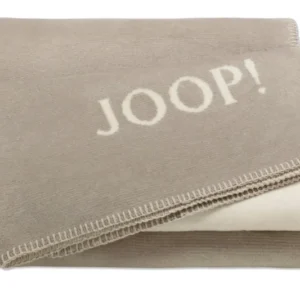 JOOP Wohndecke Melange Doubleface stein-natur