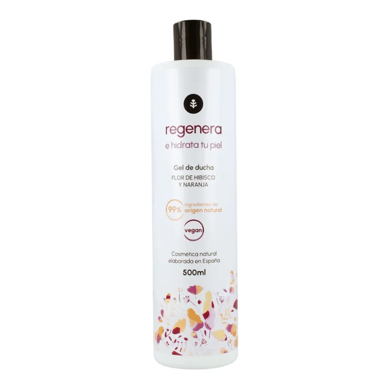 Gel de ducha Flor de Hibisco y Naranja Planeta Huerto 500 ml