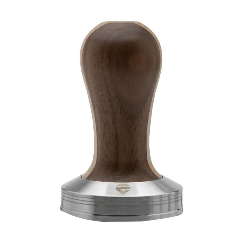Lelit Alu/Zweifarbiges Holz/Rotes Holz Tamper 57mm - Kaffeewelt