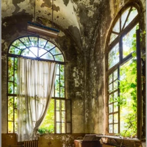 Bild & Rahmen Raum in verlassener Villa
