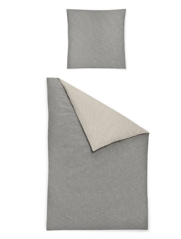 Irisette Feinbiber-Bettwäsche Feel 8308-11 Silber