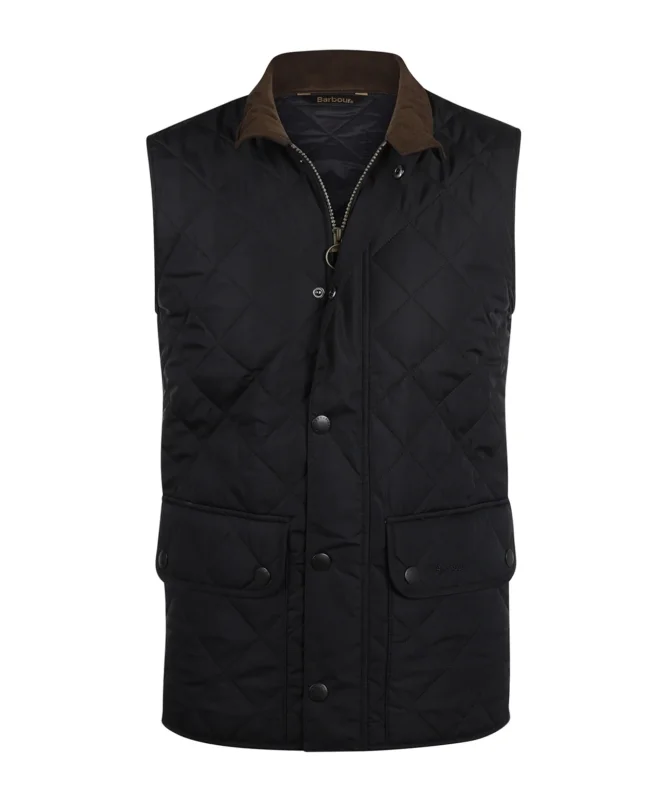 Barbour New Lowerdale Weste | Marineblau