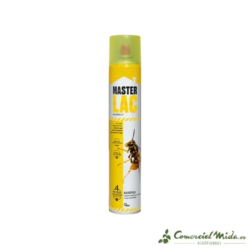 Insecticida MASTERFLY AVISPAS 750ml Fulminante Especial Avisperos