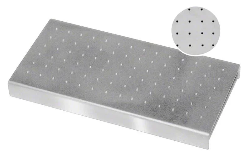 Bohrerständer für 84 Dentalbohrer mit 1,6 mm Durchmesser.
