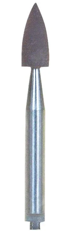 Silikonpolierer Brownie® Schaft W - Minispitze für Dentaltechnik