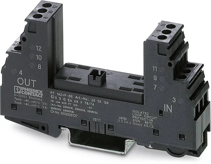 B-Ware Phoenix Contact 2856113 Pt 1 X2 Be überspannungsschutz Sockel 10er Set Schutz377