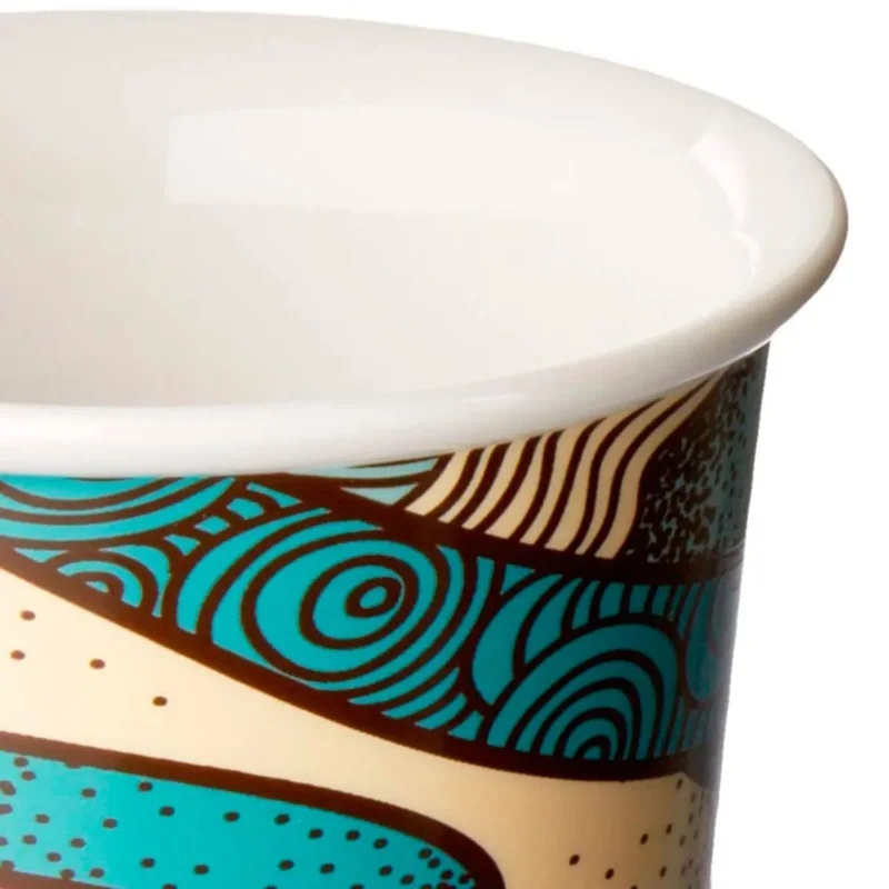 Delonghi taza térmica de cerámica y tapa de silicona 300 ml DLSC055