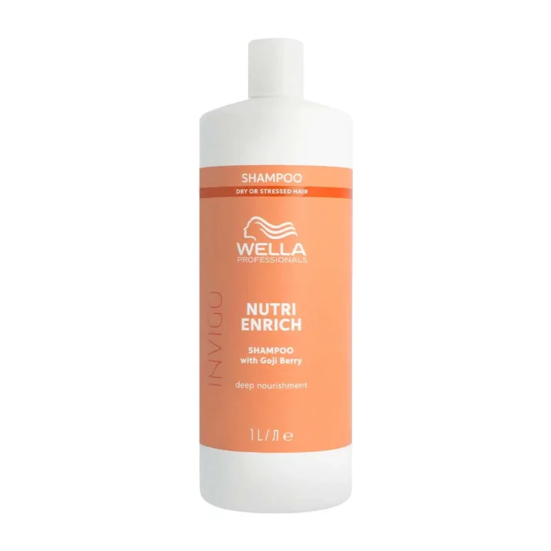 Wella Invigo Nutri Enrich Deep Nourishing Shampoo 1000ml - shampoo capelli secchi e stressati [all]