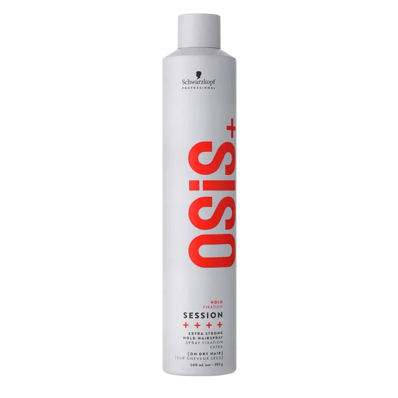Schwarzkopf Osis Hold Session 500ml - lacca tenuta extra forte.