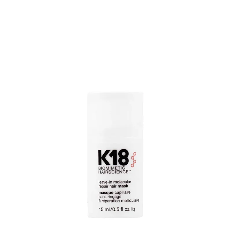 K18 Leave-In Molecular Repair Hair Mask 15ml - trattamento leave-in capelli danneggiati