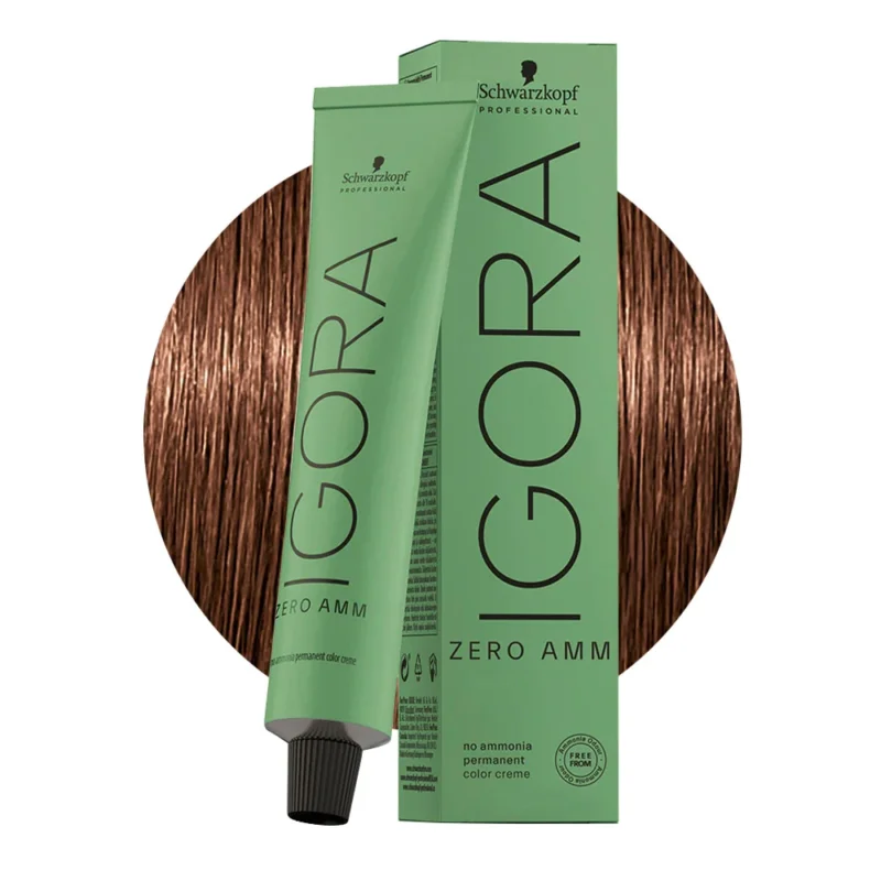 Schwarzkopf Igora Zero Amm 6-6 Biondo Scuro Cioccolato 60ml - colorazione permanente senza ammoniaca [all]