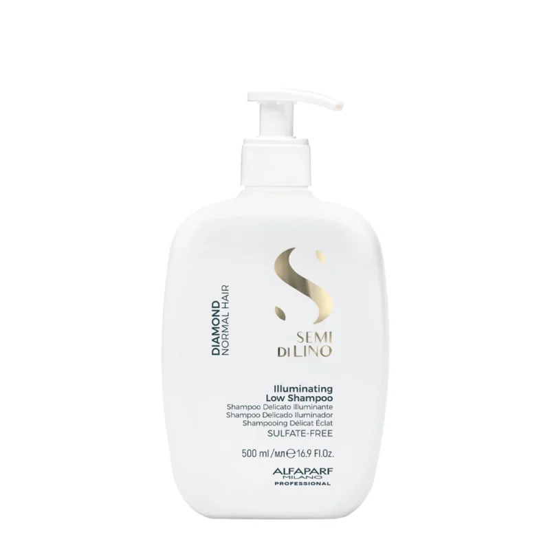 Alfaparf Milano Semi Di Lino Diamond Illuminating Low Shampoo 500ml - shampoo delicato illuminante per capelli normali [all]