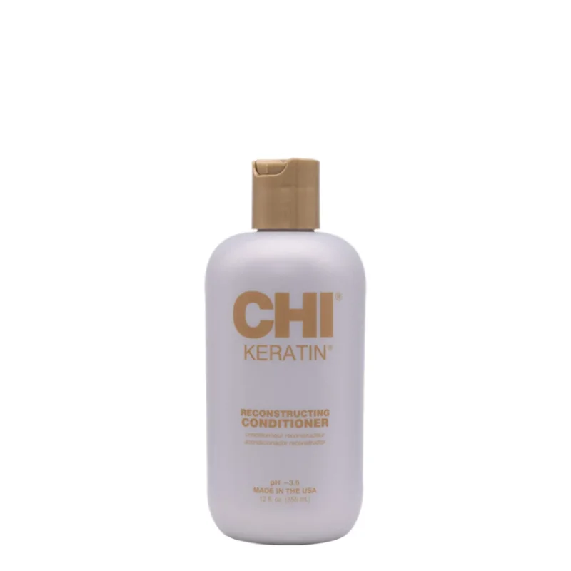 CHI Keratin Conditioner 355ml - balsamo ristrutturante antricrespo capelli danneggiati [all]