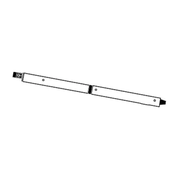 Spannstange Alu G2 2,5 m für Sun- und Rain-Blocker-Side 1200