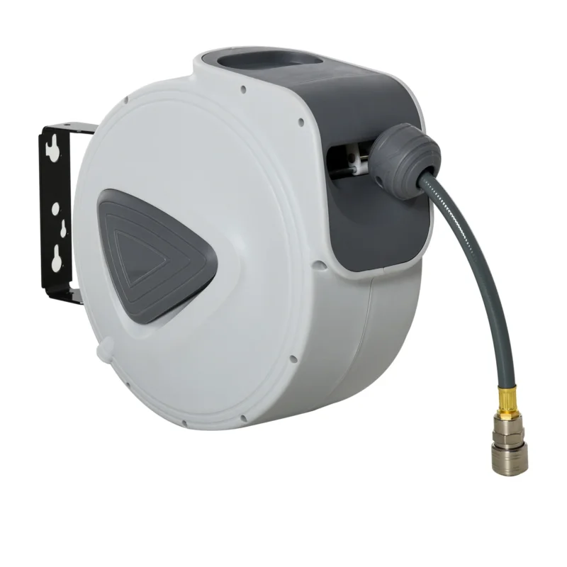 easycomfort easycomfort avvolgitubo automatico da parete con attacco 1 4 180 20 _ 2m