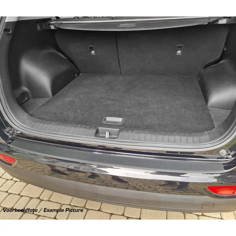 MAX6, Maßgeschneiderte Heckstoßstangenschutzfolie, Passt für Audi Q2 (GA) Quattro S-Line 2016-, Carbon-Optik