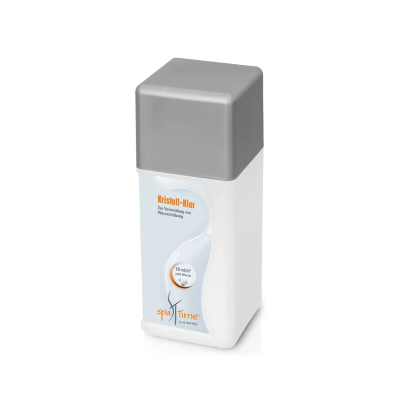 BAYROL SpaTime Kristall-Klar 1 L Verbessert die Filtrationswirkung sofort | Flasche (1 l)